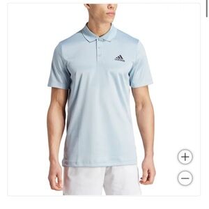Adidas Short Sleeve Polo, Men's XL